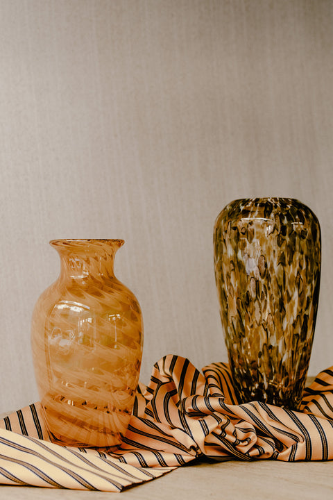 Vasi in vetro di Murano Ambrati