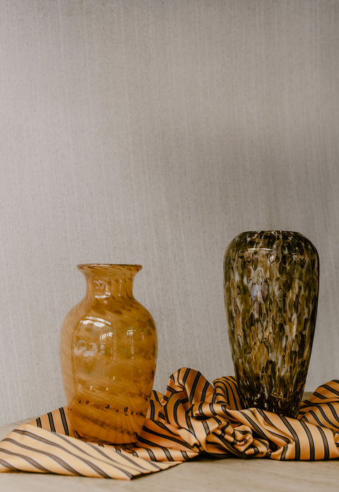 Vasi in vetro di Murano Ambrati